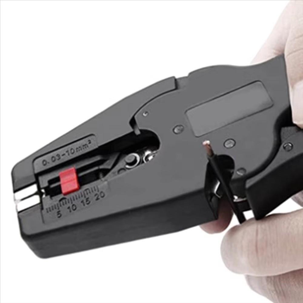 2 In 1 Automatic Wire Stripper Portable Cutting Pliers for 0.03-10mm2 Electrical Repair
