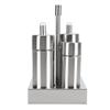 Spice Shaker 304 Stainless Steel with Viewing Window Pepper Shaker for Restaurant Home BBQ Salt 4