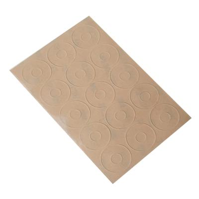 60pcs Silicone Grips Convenient Adhesive Rings True Grip Nonslip Ruler Grips Easy To Use