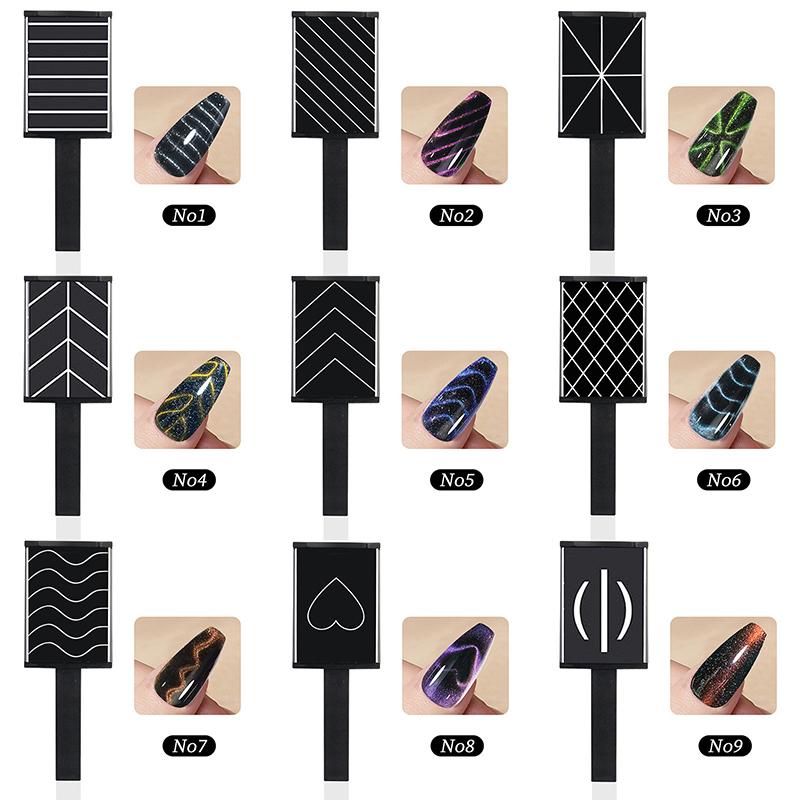 Nail Art Cat Eye Magnet 3D Phantom Magnet Nail Polish Glue Magnet Pattern Magic Magnet Nail Salon Special
