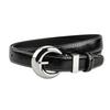 Lacquered Belt Women'S First Layer Cowhide Simple Jeans Decoration High-End Women'S Belt