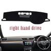 Armaturenbrettabdeckung Dash Mat Schutz vor Licht Teppich für Skoda Superb 3 B8 3V 2016 2017 2018 MK3 Autozubehör