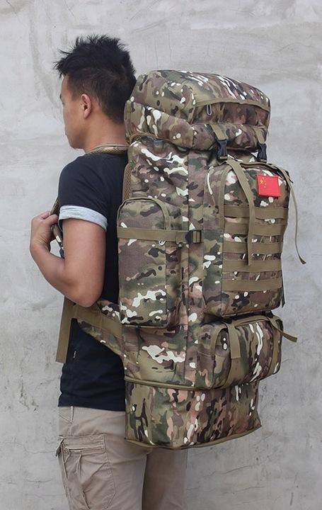 Plecak Militarny Turystyczny Taktyczny Wojskowy 80L Survival