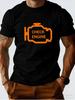 Unisex Summer Short Sleeve T Shirt Check Engine Car Mechanic Graphic Tee Crew Neck Auto Lover Casual Streetwear Unisexs Fashion Top