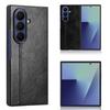 For Samsung Galaxy Z Fold7 5G Case Stitching Line PU Leather Coated PC Phone Cover