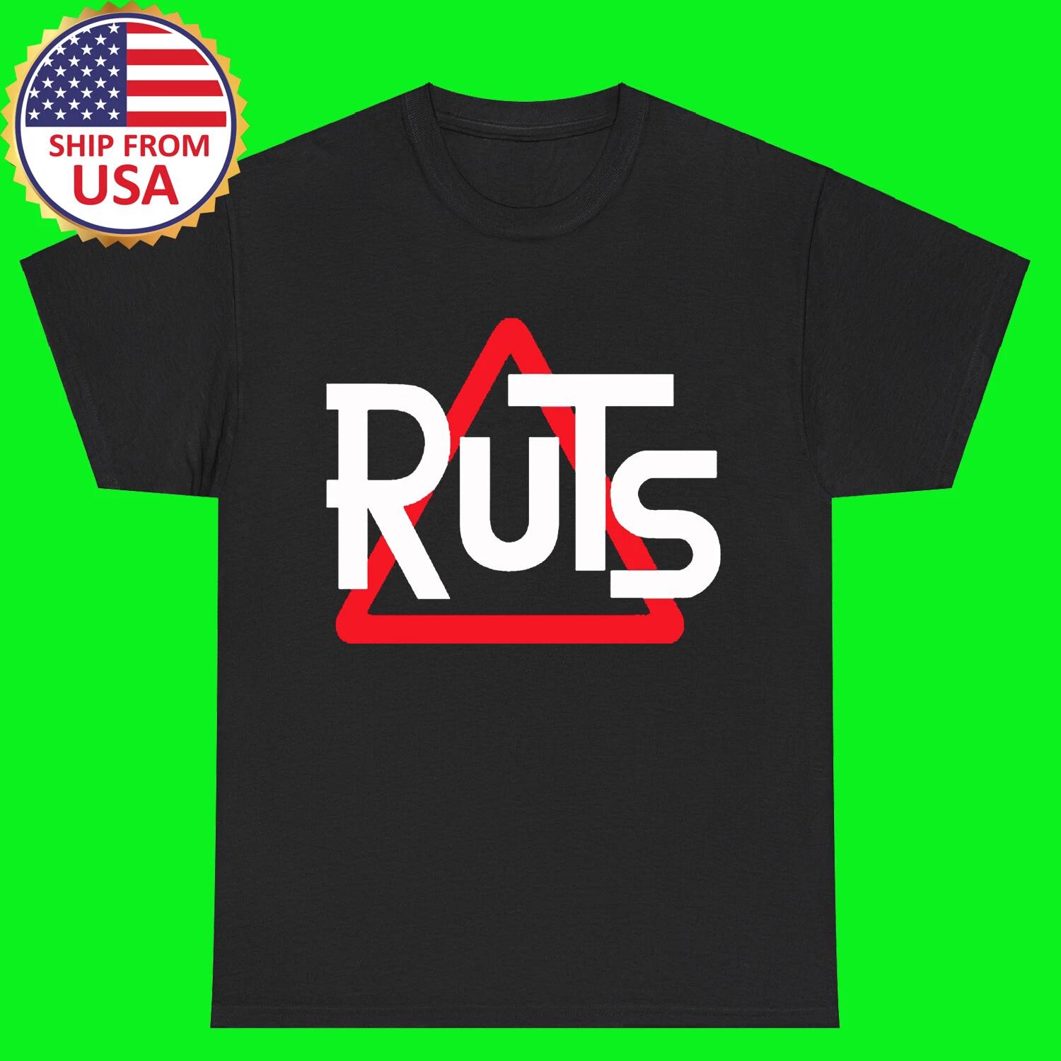 The Ruts Black T-Shirt Tee Top Unisex S
