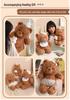 Barcelona Nighttime Bear Plush - Dorami Gift for Girlfriend