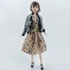 Elegant Coat & Countryside Floral Dress For Barbie Doll Outfits Handmade Clothes Set for 1/6 Doll Accessories Kids Toy