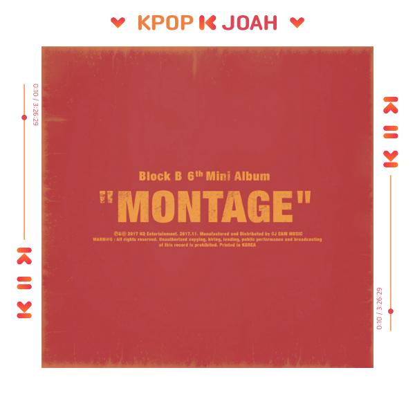 Block B [MONTAGE] 6th MINI ALBUM