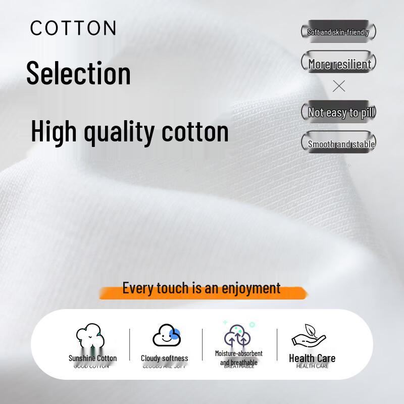 Dámské bavlněné tričko s krátkým rukávem a vycpávkami, 50 kusů