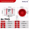 Remote-Controlled Axial Flow Indoor Exhaust Fan with Turbo Ventilation