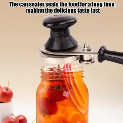 Manual Can Sealer,Vacuum Tinplate Can Sealing Machine,Beader Press Sealing Glass Hand Tool,Crimping Seaming Device Machine