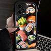 Phone Case for Xiaomi Redmi Note 15 14 13 Pro Plus Delicious Sushi Bento Shell 12S 11 11S 11T 5G 14S Soft Silicone Funda