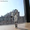 Multi-Jointed Movable Robot 3D Printed Mannequin Toyslucky 13 Dummy Action Figures Toys Gifts Game Gifts Hot Orange