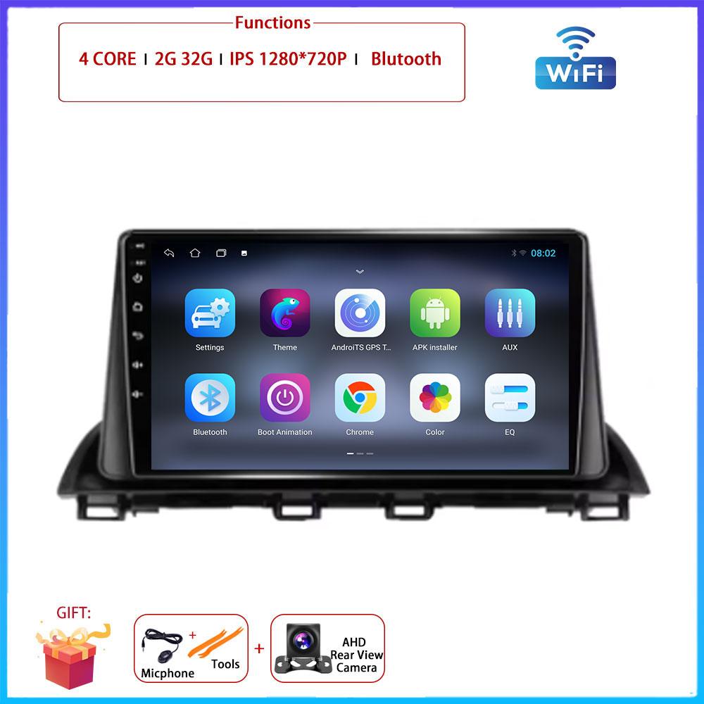 For Mazda 3 Axela 2014-2017 2018 2019 Car Android OS Carplay Auto Radio Navigation GPS Multimedia Video Player DSP 4G AMI WIFI
