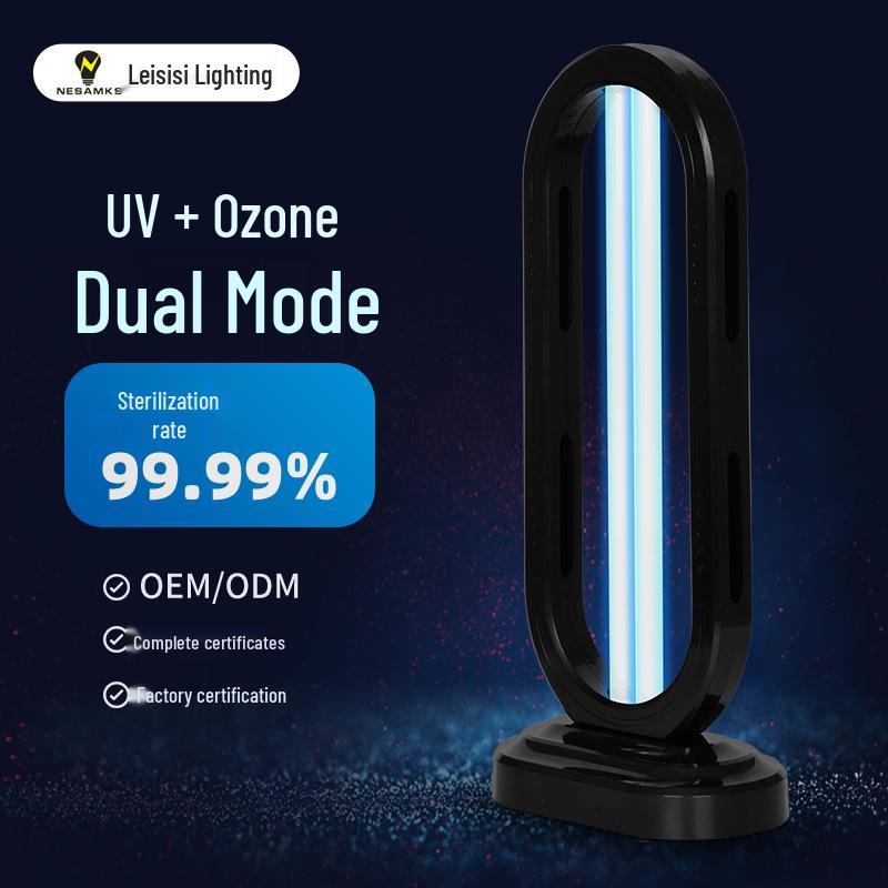 UV Sterilization Table Lamp with Ozone for Air Purification and Odor Elimination In Living Rooms