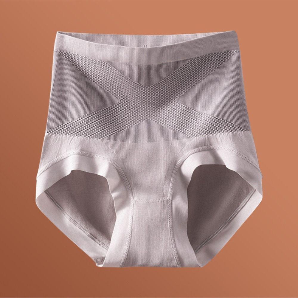 High Waist Postpartum Body Shaper Slimming Cotton Crotch Seamless Shapewear Belly Contracting Underpants Tummy Control Underwear