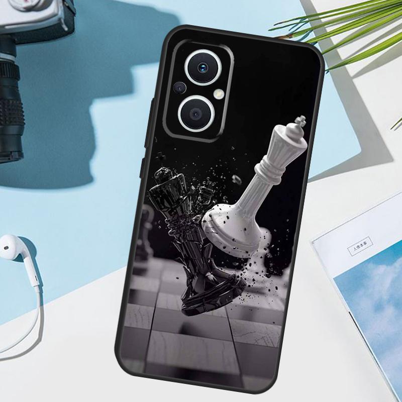 Chess Cover For OPPO Reno 14F 13F 12F 11 F 10 12 13 14 Pro 7 8 Lite OPPO Find X9 X8 X6 X5 Pro Case