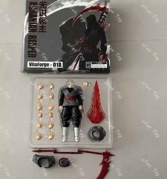 Revised Version VitoForge VF Studio Dragon Ball Black Goku Anime Action Figure The Scythe Lord Goku Zamas Super Saiyan Model Toy Coming Soon