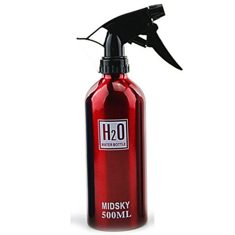 300ml500ml Spray Bottle Refillable Mist Bottle Dispenser Hairdressing Empty Bottle Aluminum Salon Water Can