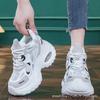 Νέα αναπνεύσιμα παπούτσια τύπου "dad shoes" με αύξηση εσωτερικού ύψους, πλατφόρμα, πλέγμα, μικρά αθλητικά και παπούτσια ελεύθερου χρόνου