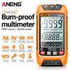 Portable ANENG SZ02 Digital Multimeter 9999 Counts AC DC Voltage Current Temp Capacitance NCV Zero Live Wire Tester HD Backlight Dual Digital Display