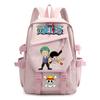Anime ONE PIECE schoolbag children's backpack primary school bag male and female junior high school students college students campus backpack