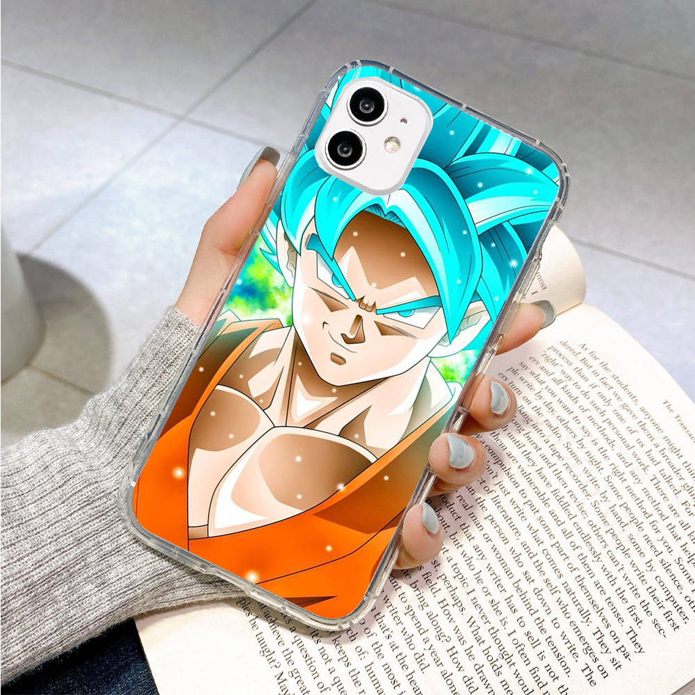 Case for Samsung A04 A14 A23 A34 A54 M23 M33 M52 M53 Realme 10 9 C30S C35 C55 VIVO Y02S Y21 Y51 X80 Pro Transparent Cover WI55 Dragon Z Ball