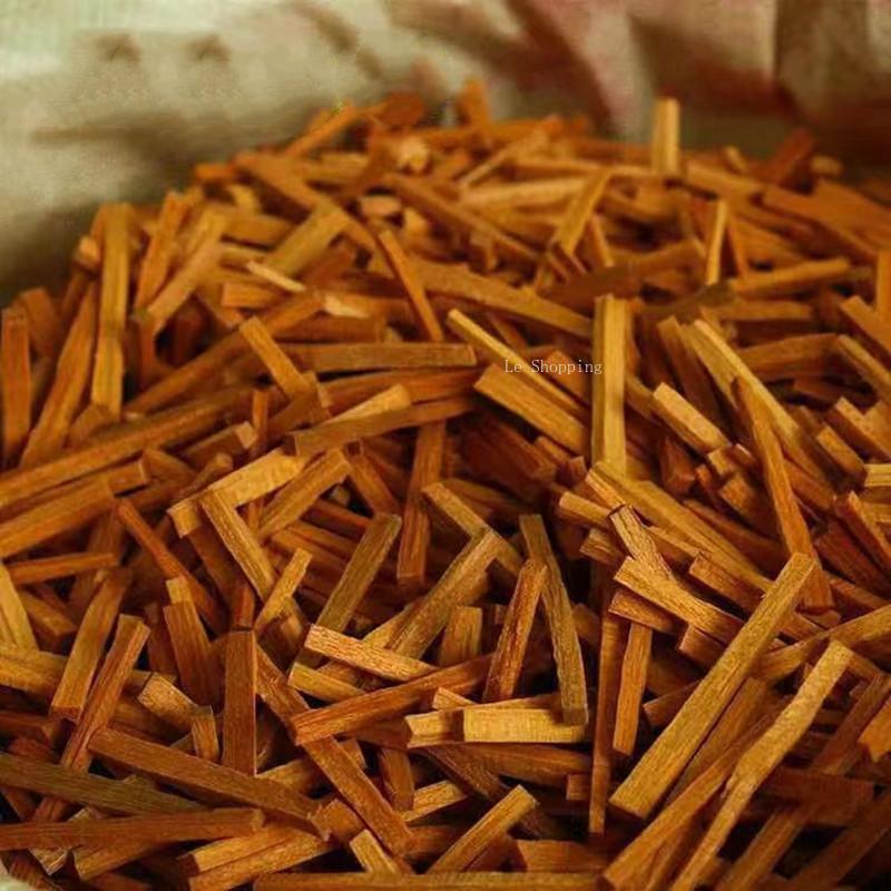 500g Pure Natural Sandalwood Strip Log Spice Bedroom Office Air Purification Soothing Spiritual Temple Meditation Aromatherapy