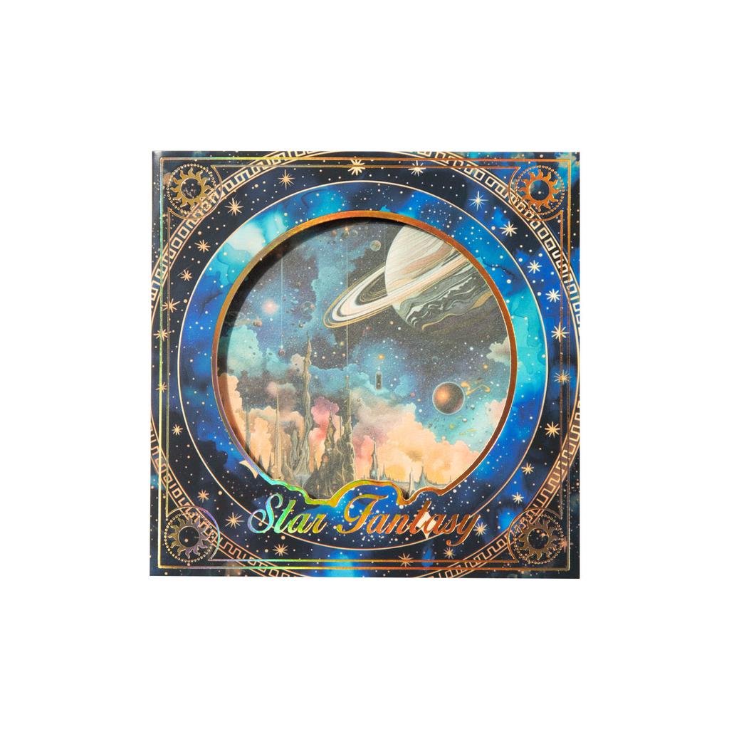 30pcs/lot Memo Pads Material Paper illusions of the stars Junk Journal Scrapbooking Cards Retro Background Decoration Paper