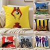 Lupin the Third Anime Cushion Cover Pillowcase Antidustmite Living Room Sofa Decor Cushion Room