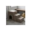 Pet Steps Upholstered Pet Stair Step Dog Stairs Cushioned Dog Steps Boxy for Pets, Bed, Sofa