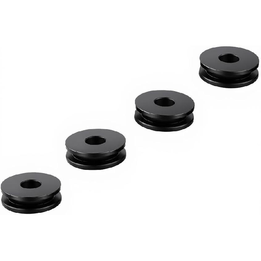 4Pcs Detachable Windshield Bushing Grommets Compatible with Harley Road King Heritage Softail FLHR 1994-2022, Durable Acetal Mounting Hardware Kit