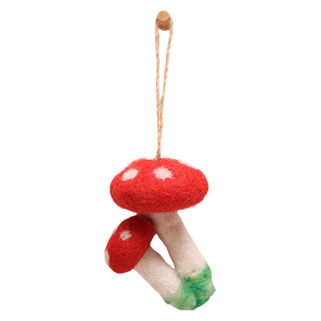 Mushroom Keychain Strap Portable Phone Accessory Teen Girl Keychain Fashionable Bag Pendant Perfect for Bags and Phones