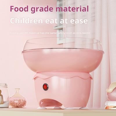 Cotton Candy Machine with Powerful Motor Fast Heating Silent Operation Detachable Easy To Clean Mini Cotton Candy Maker