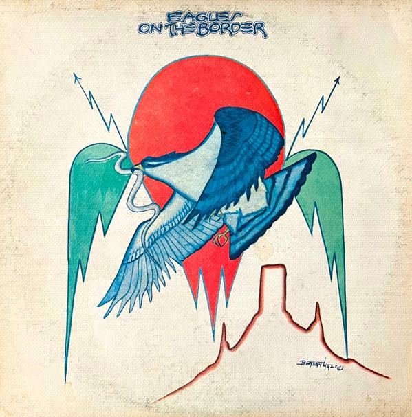 

LP Record EAGLES - On The Border 7E1004 ASYLUM 1974 US Rock Used