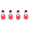 50 Stücke Isolierte Ferrule Pin Crimpverbinder Stil Kabel Ende Anschlüsse 2 AWG E35-16