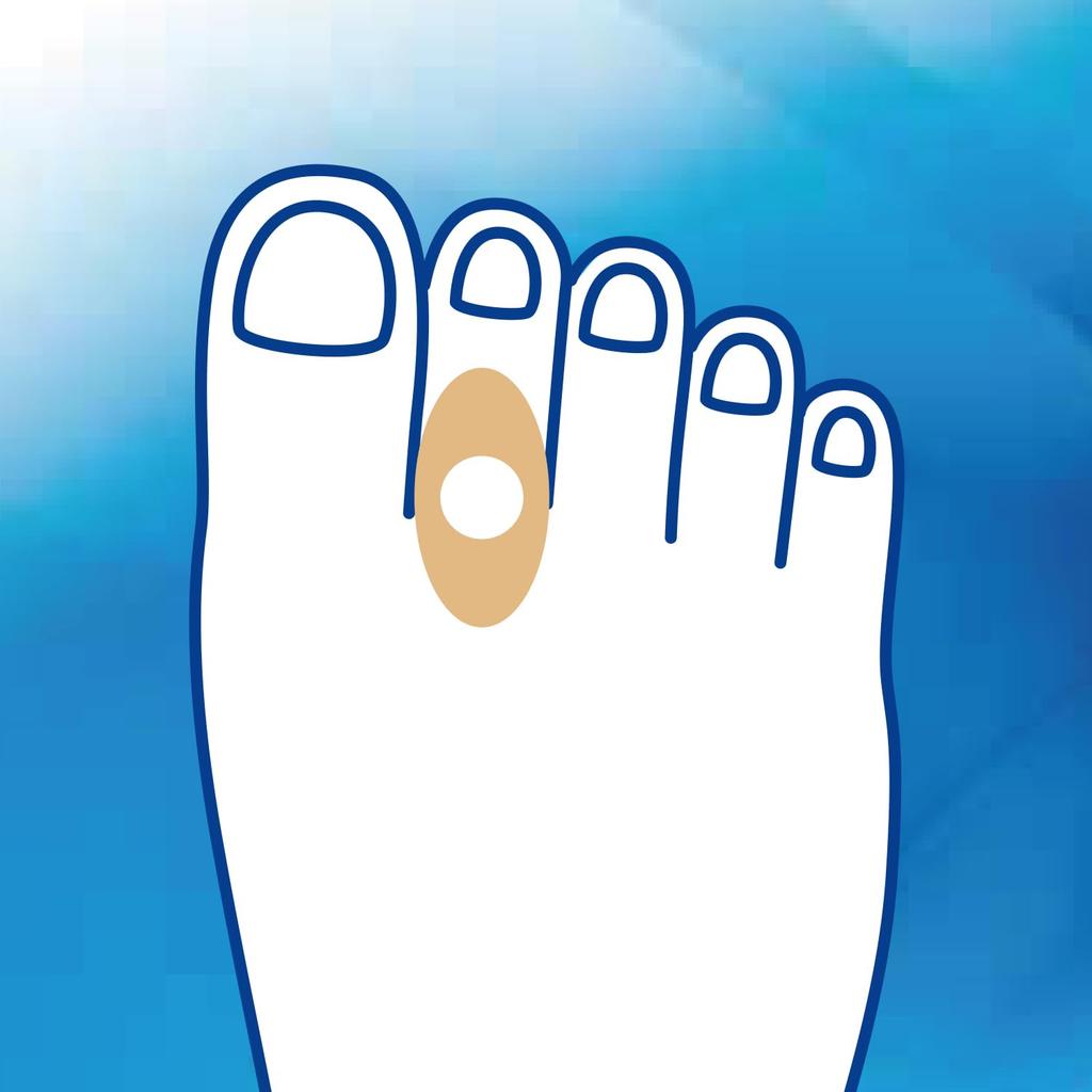 Kokubo Industries Foot Care Corn Protection Pads pads x 4 packs for and Made in (12 / Oval) Toes, Corns, Calluses, More, Antibacterial, Japan, C-785