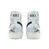 Nike Blazer Thermal Slip Resistant And Abrasion Resistant High top Skateboard Shoes Unisex Black White BQ6806-100(Team256-)