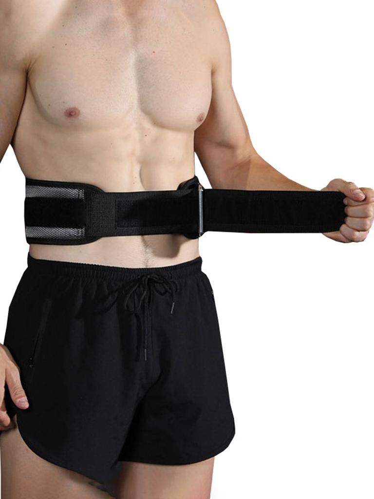 1Pc Weight Lifting Belt For Gym Workout Powerlifting Bodybuilding 7.5Inch Unisex Fitness Belt For Men Women