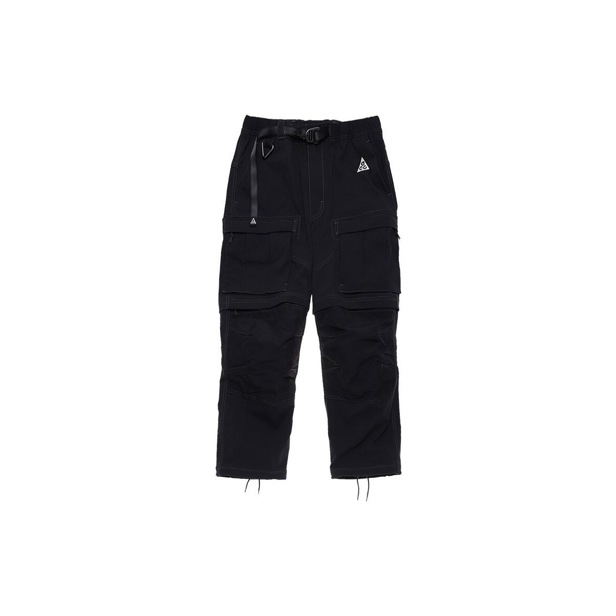 Nike ACG Smith Summit Cargo Pocket Bundle Feet Breathable Casual Long Pants Black Men s CV0656-011 M