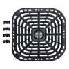 Square Tray 6QT Air Fryer Replacement Grill Plate Pans Nonstick Suitable For Healthier Cooking Pizza Vegetables