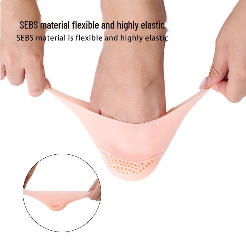 Silicone Toe Pad for Dance: Thick, Breathable, Shock-Absorbing Pointe Shoe Forefoot Protection.