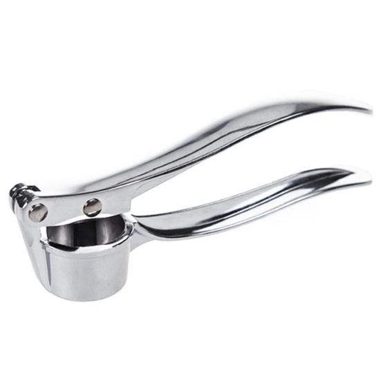 Garlic Press Stainless Steel Garlic Mincer Manual Garlic Crusher Effortless Chopping Tool for Garlic Ginger Nuts