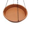 Bird Waterer with Metal Hooks Bird Water Bowl and Chain Hanging Bird Bath Water Feeder for Hummingbird Tree Outside Parrot Patio