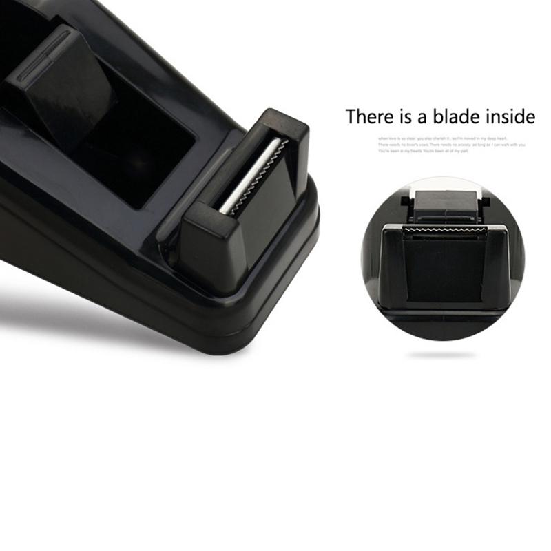 Large Tape Dispenser with Table Base - Adhesive/Sealing Tape Cutter | Essential Office Supplies for Packaging