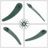 32Pcs F016800372 Lawn Mower Blades for Bosch ART 26-18 LI 083-B3-0009 ART 23-18 LI , ABS Grass Lawn 