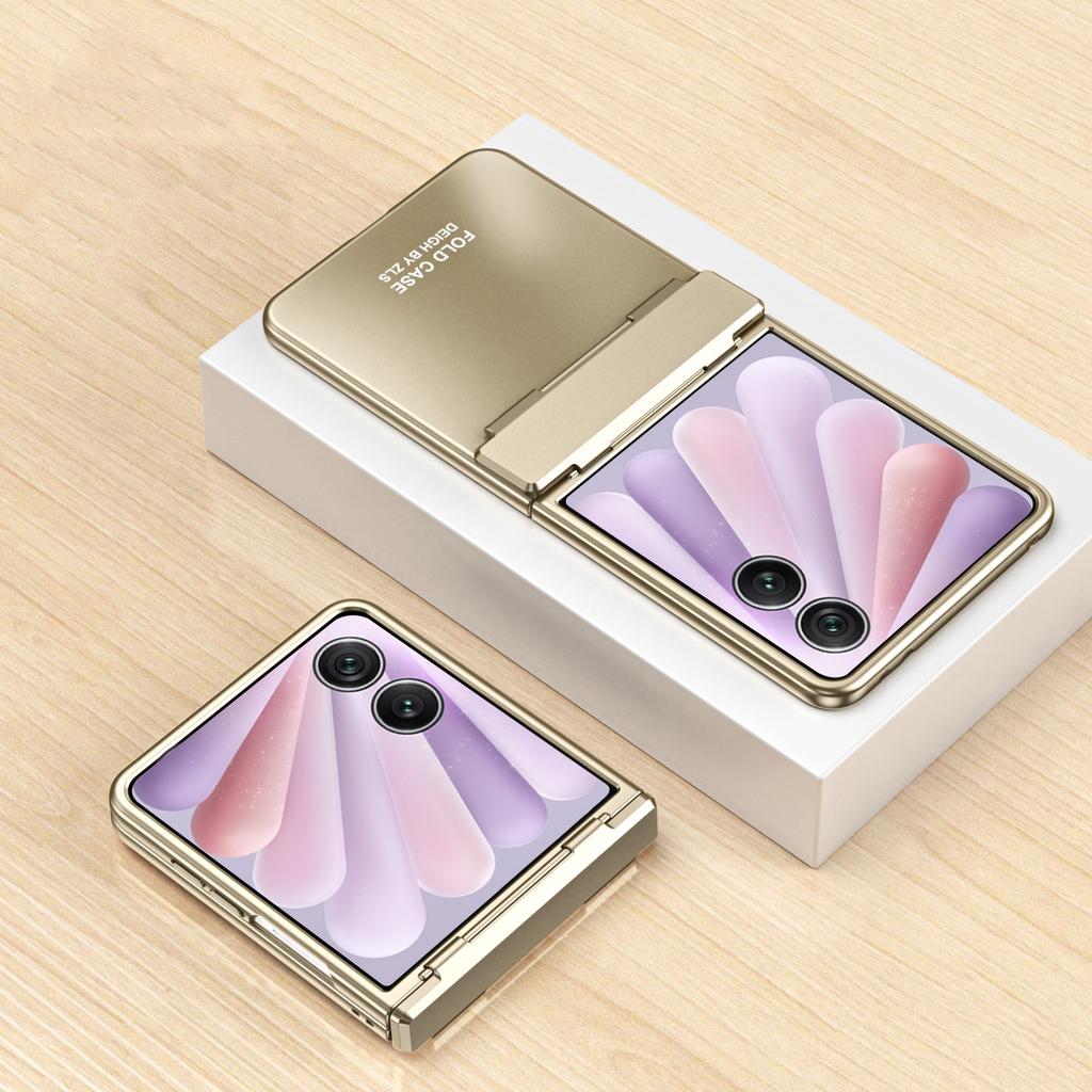 For Honor Magic V Flip 2 Case Electroplating Hard PC Protective Phone Cover