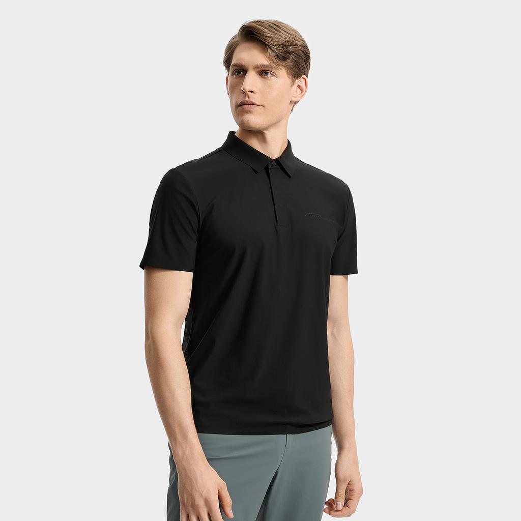 Fila Blue Series Classic Casual Comfortable Short Sleeve Polo Shirt Men Tops F11M532112F-BK