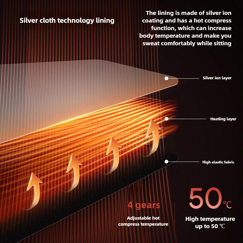 Home Multi functional Massage Belt Sweating Soothing and Healthy Abdominal Hot compress Pulse Waist and Abdominal Massager